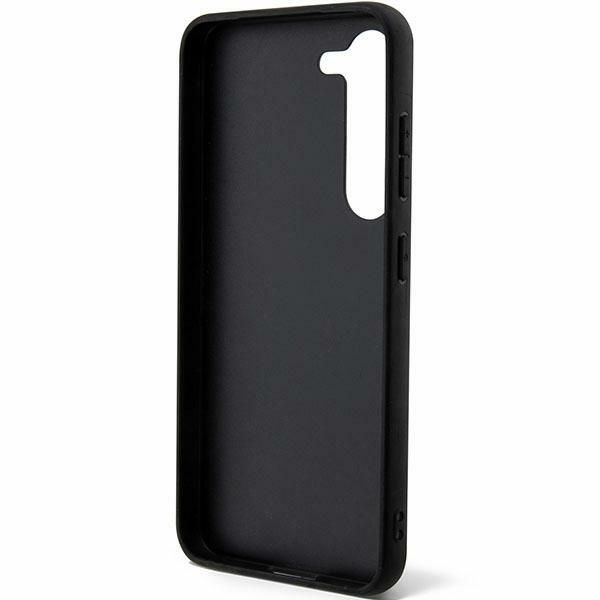GUESS case for SAMSUNG S24 GUHCS24SHGGSHK (Glitter Script) black