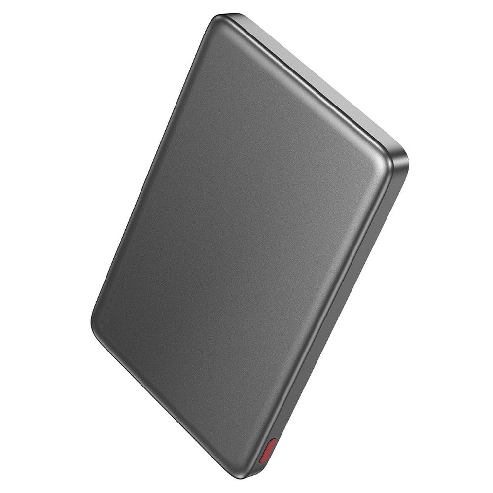 HOCO powerbank 5000 mAh compatible with MagSafe PD QC 2A 20W Q26 metal gray