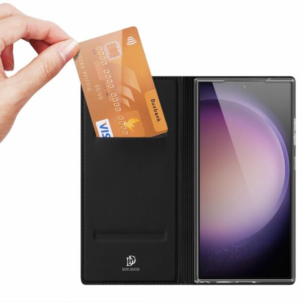 DUX DUCIS wallet case SKIN PRO for SAMSUNG S24 Plus black
