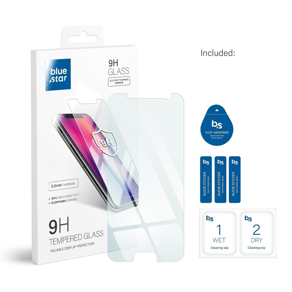 Tempered Glass Blue Star - SAMSUNG A3 2017