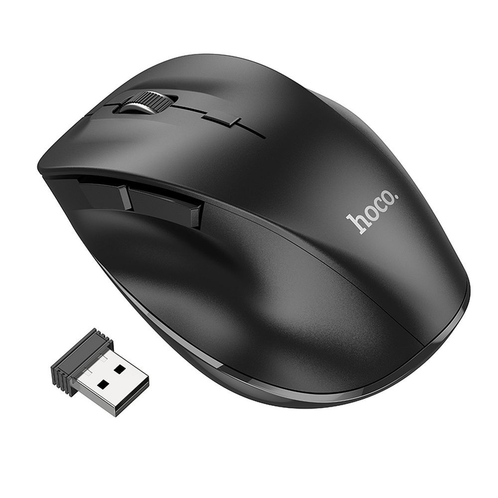 HOCO wireless computer mouse 2,4G 1600 dpi GM24 black