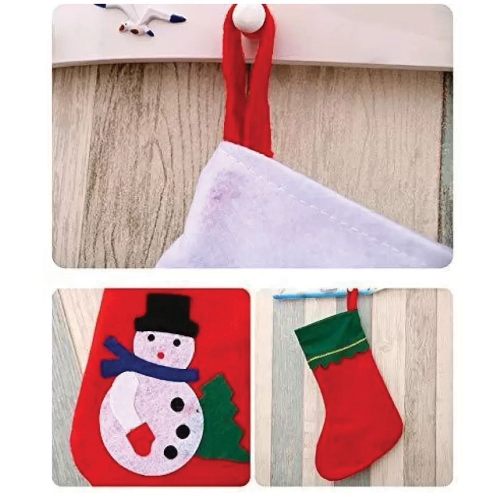 12 x CHRISTMAS SOCKs SANTA'S SHOES GIFTS