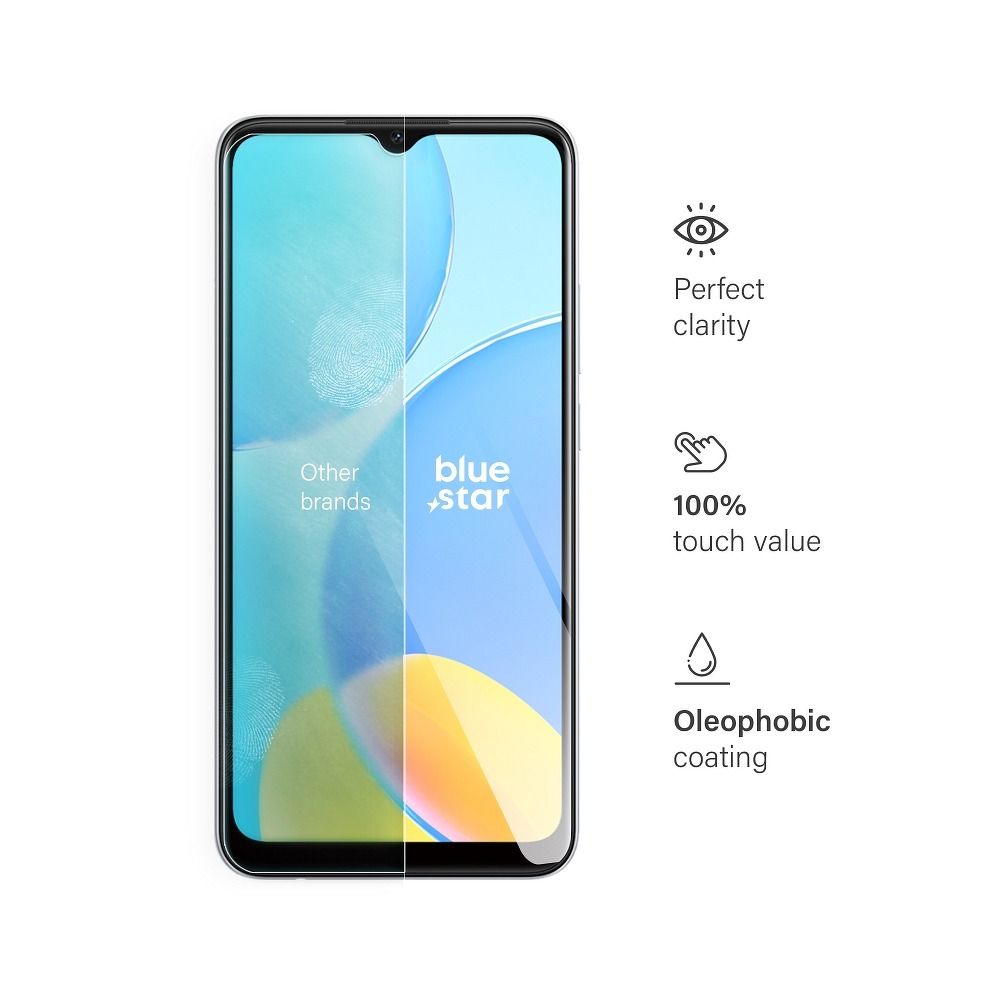 Tempered Glass Blue Star - Oppo A15s