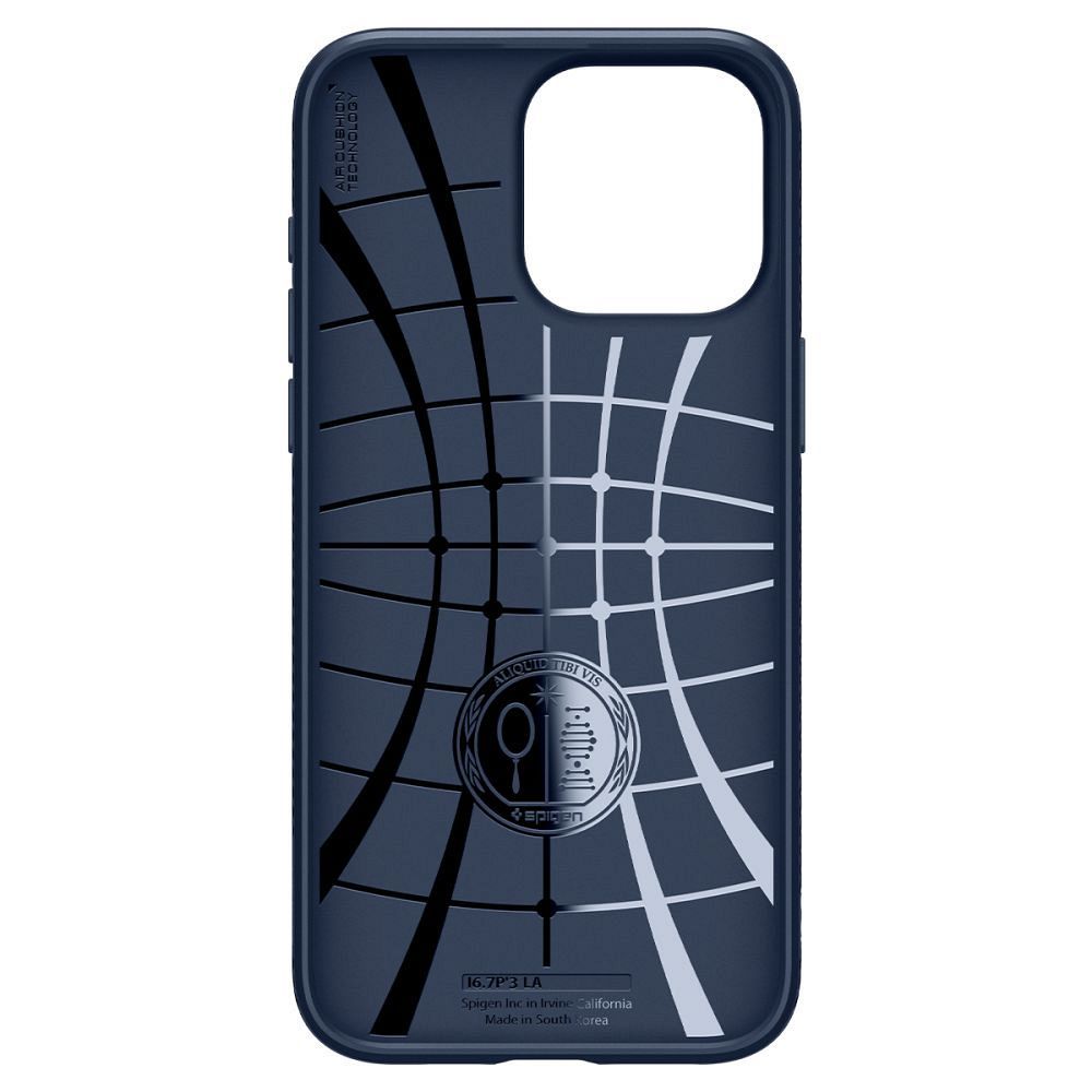 SPIGEN case LIQUID AIR for IPHONE 15 Pro Max navy blue