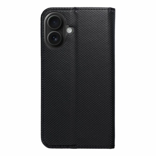SMART CASE Book for IPHONE 16 black