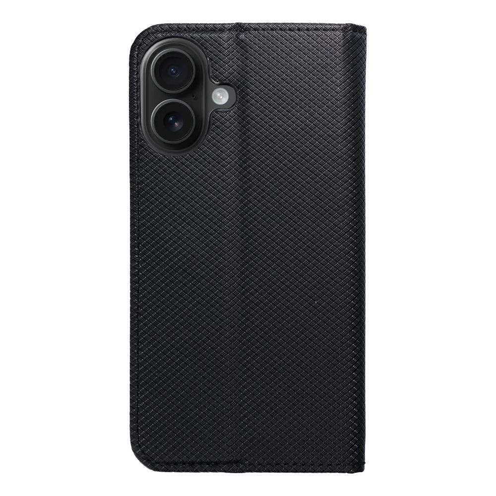 SMART CASE Book for IPHONE 16 black