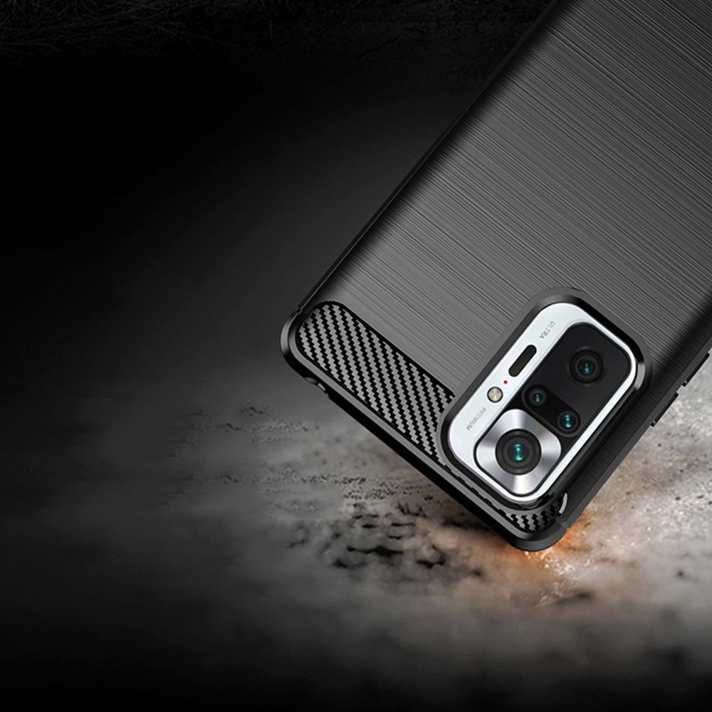CARBON case for XIAOMI Redmi Note 10 5G black