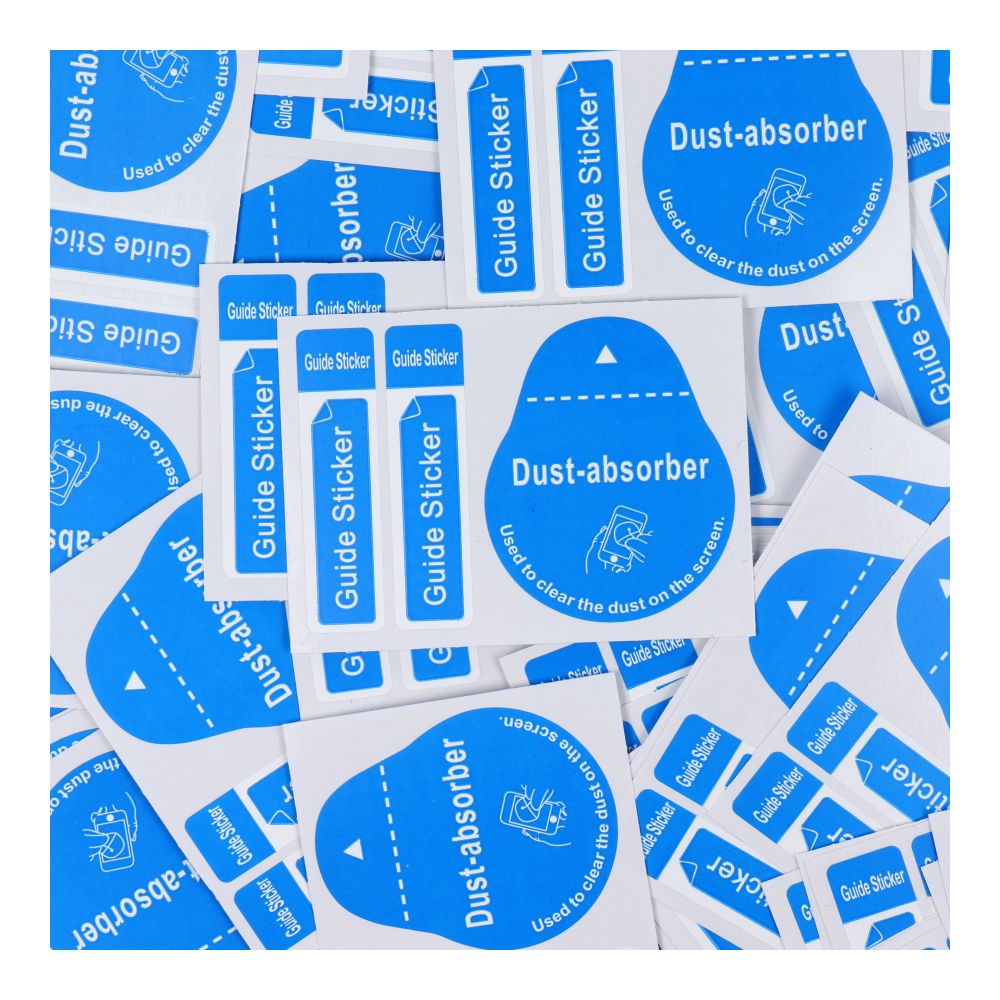 Dust removal stickers - set 100 pcs