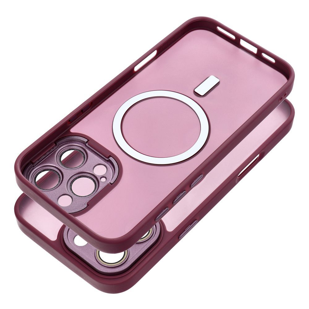 VARIETE MAG COVER Case compatible with MagSafe for IPHONE 15 PRO MAX purple