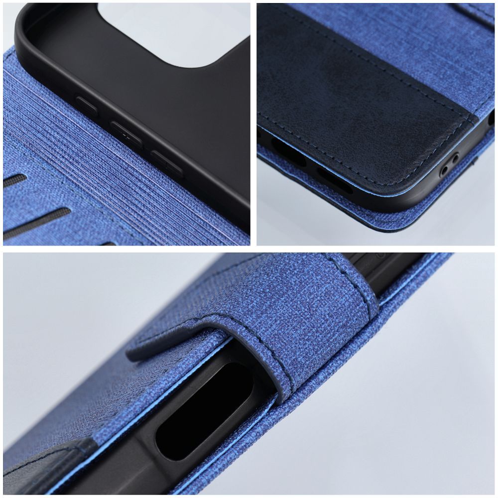 GOMMA Book for Xiaomi Redmi Note 14 4G (GLOBAL - 164,84mm x 78,15mm x 8,16mm) blue