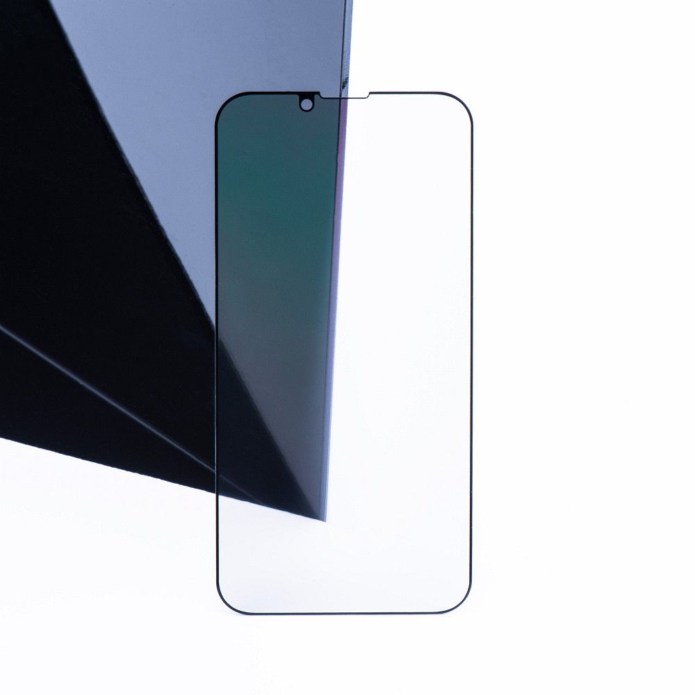 5D Full Glue Tempered Glass - for iPhone X / XS / 11 Pro (Privacy) black