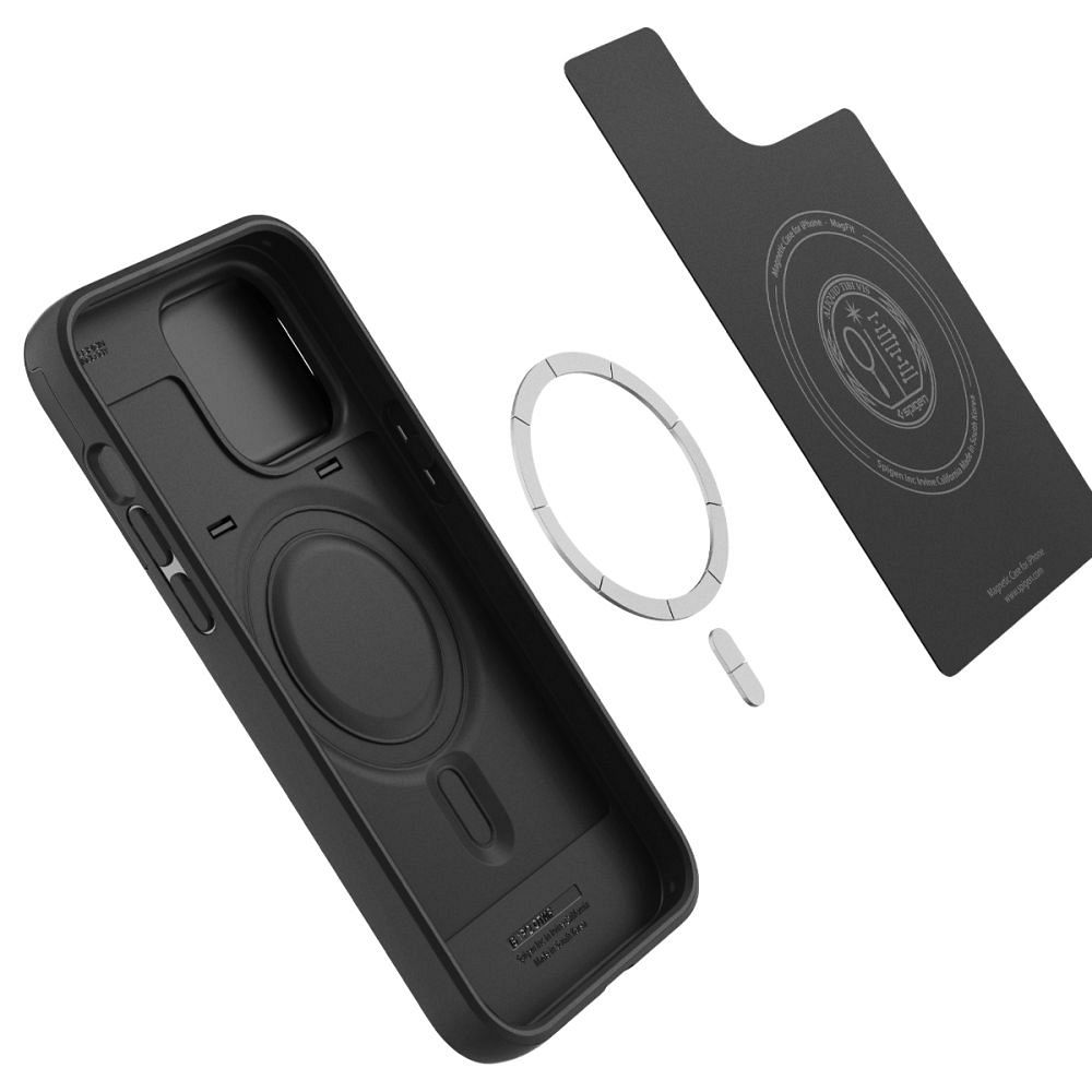 SPIGEN case OPTIK ARMOR MAG case for IPHONE 14 Pro black