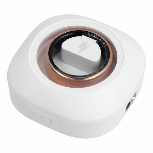 0951764eaae0fc59f52e009264baed24 Smart Ring R11M - smart steel ring with charging box Size 8 (18,1mm) gold
