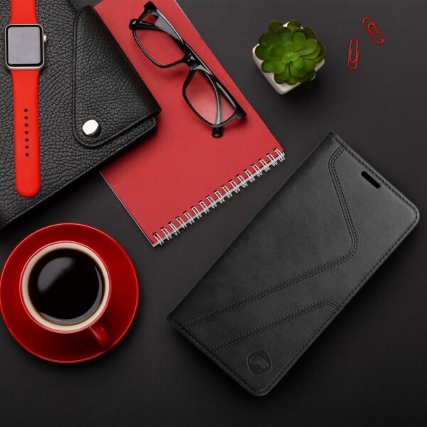 FORCELL F-PROTECT RFID Blocker book case for XIAOMI Redmi Note 14 Pro black