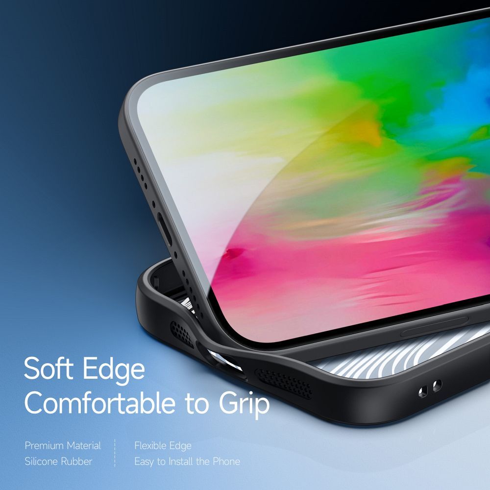DUX DUCIS case AIMO MAG compatible with MagSafe for IPHONE 16 black