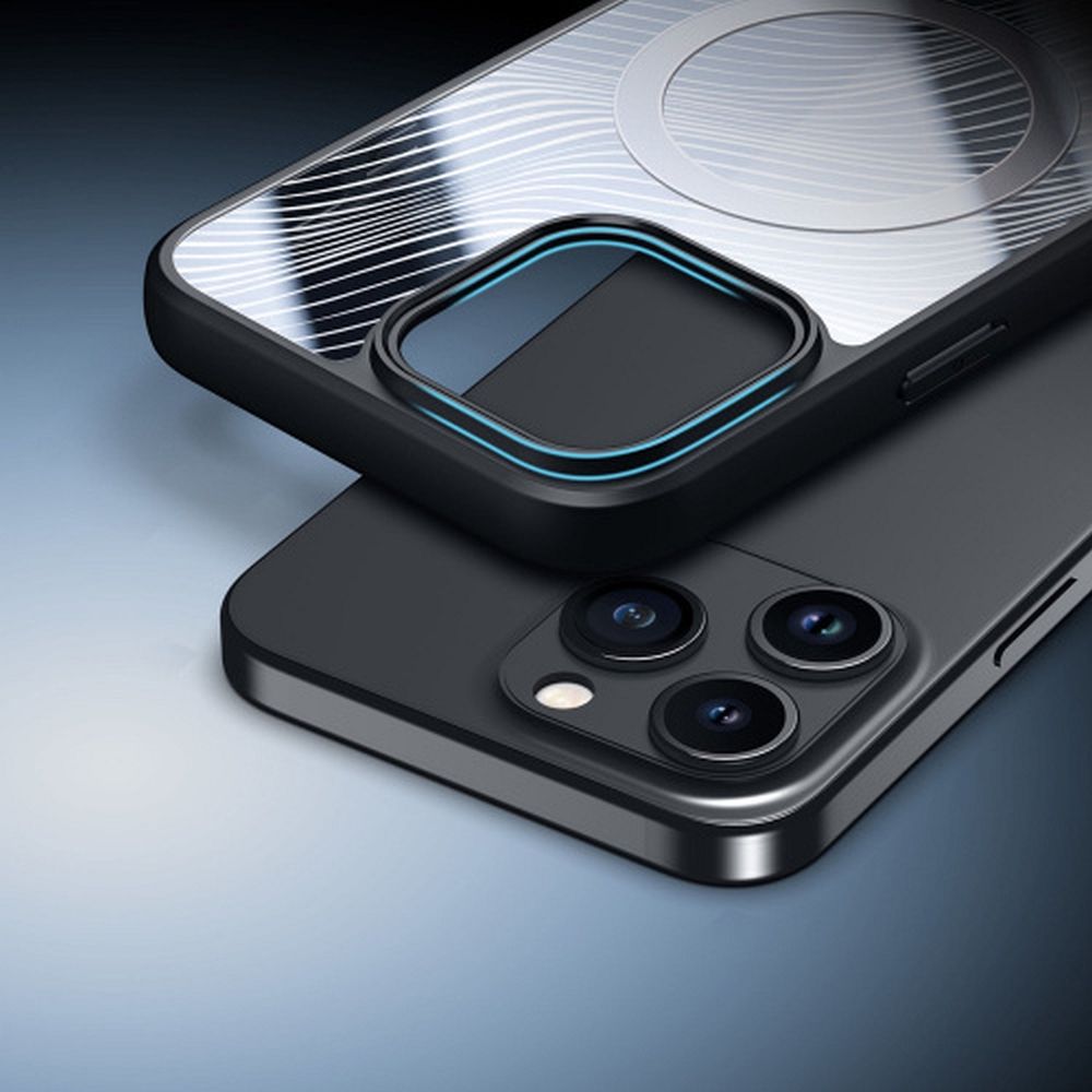 DUX DUCIS case AIMO MAG compatible with MagSafe for IPHONE 15 Pro Max black