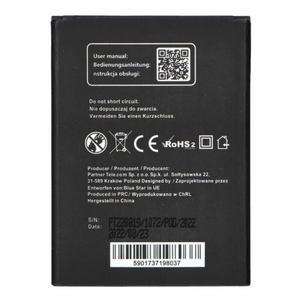 BLUE STAR PREMIUM battery for SAMSUNG S4 Mini I9190 / Ace 4 G357 2100 mAh