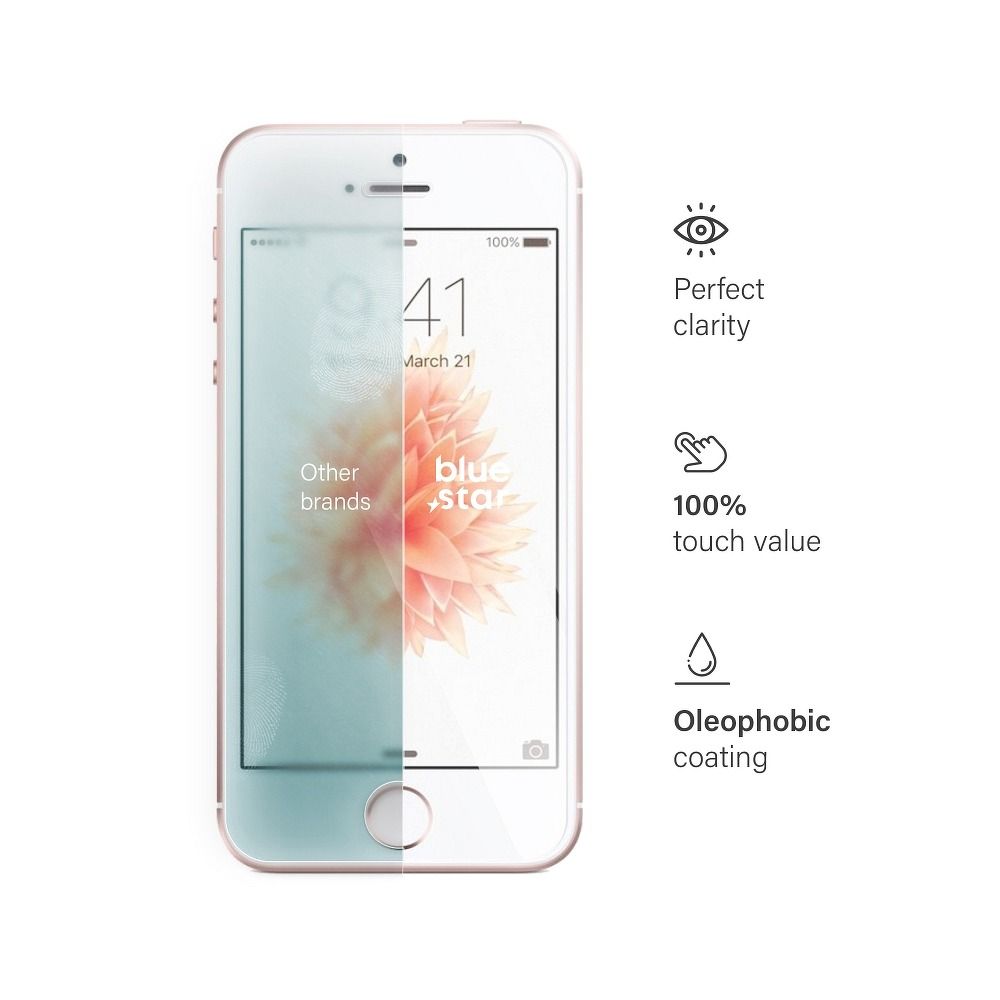 Tempered Glass Blue Star - IPHONE 5SE