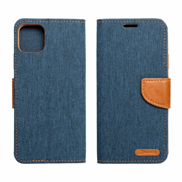 CANVAS Book case for XIAOMI Redmi 13C / POCO C65 navy blue