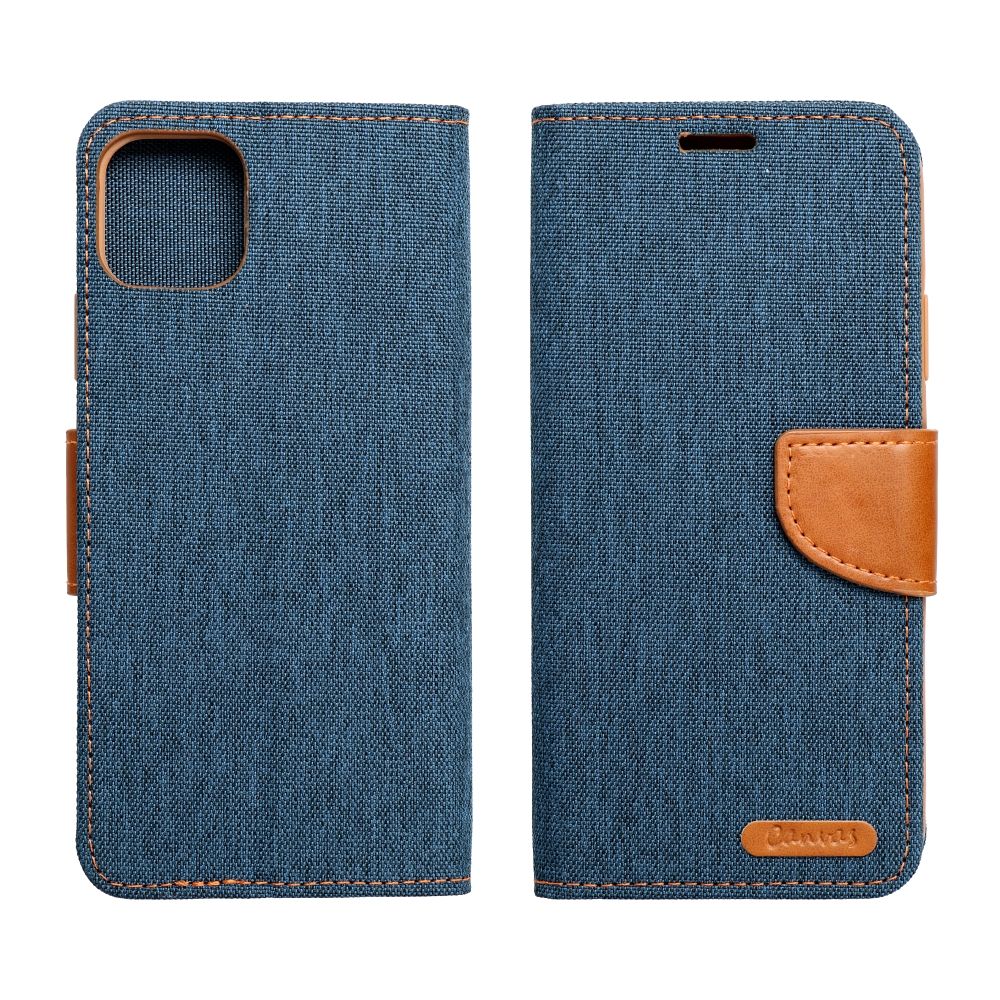 CANVAS Book case for XIAOMI Redmi 13C / POCO C65 navy blue
