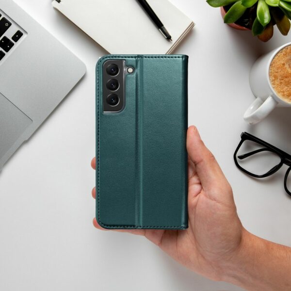 SMART MAGNETO Book case for SAMSUNG S25 Ultra dark green