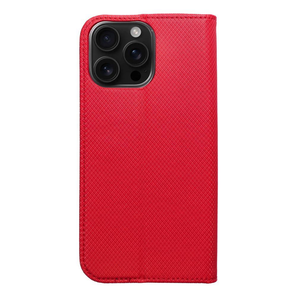 SMART CASE Book for IPHONE 16 Pro Max red