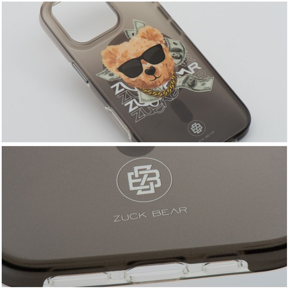 ZUCK BEAR case HAROLD MAG compatible with MagSafe for IPHONE 16 black