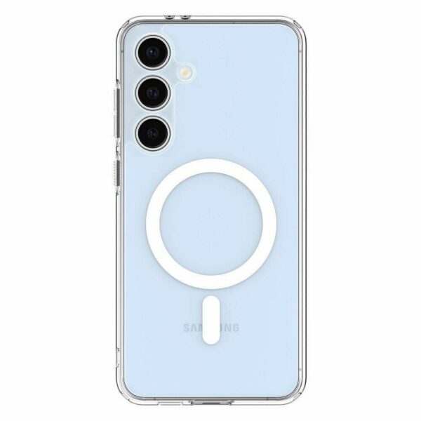 SPIGEN case ULTRA HUBRID MAG compatible with MagSafe for SAMSUNG S24 FE white