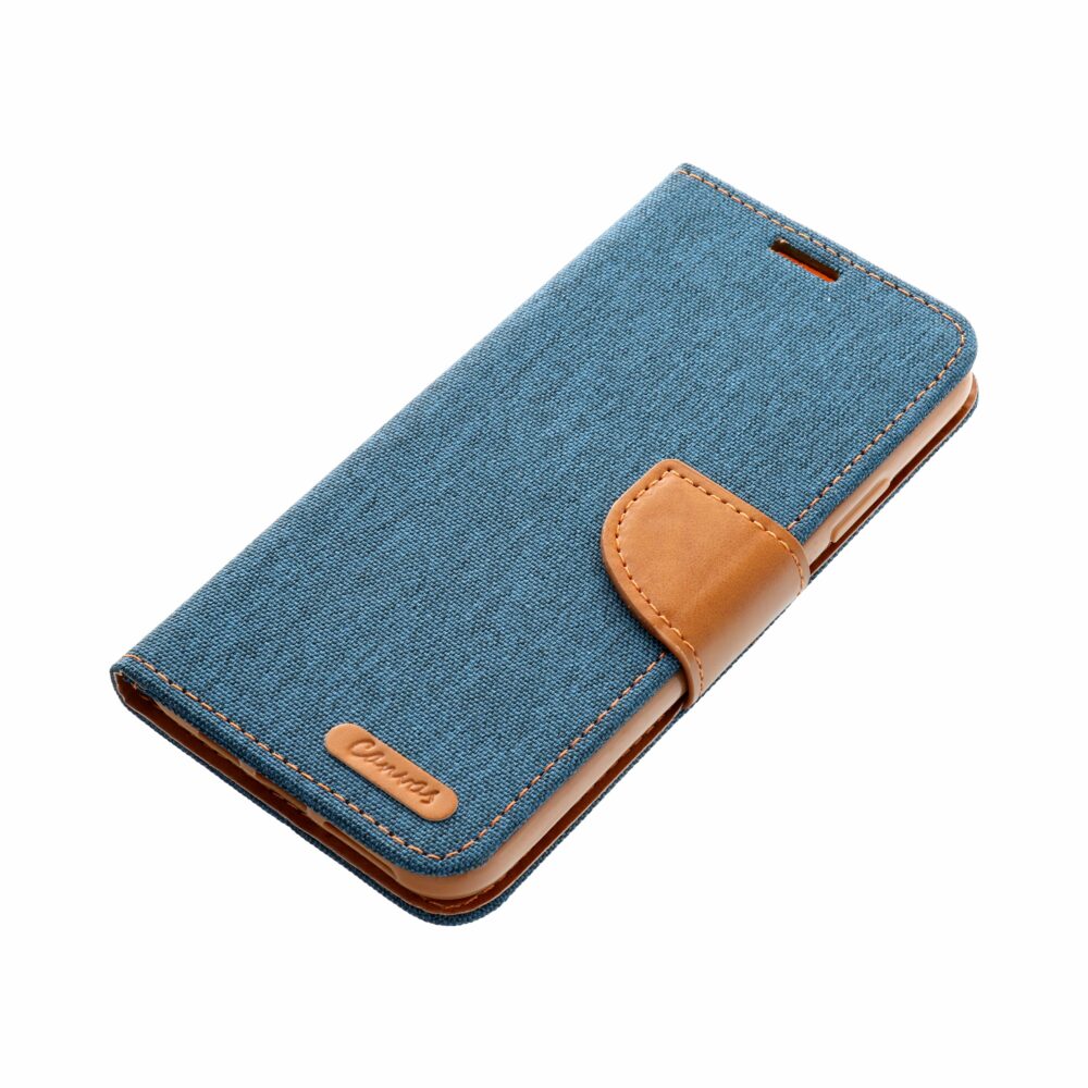 0becf3787e8748e18c6b59c115cdd791 CANVAS Book case for SAMSUNG A54 5G navy blue