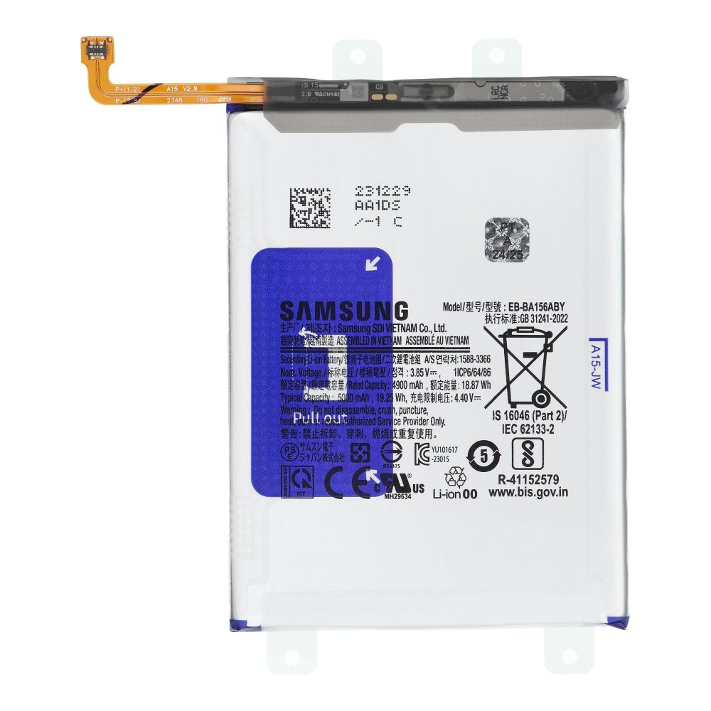 ServicePack Battery EB-BA156ABY for SAMSUNG A15 A155F / A156B GH82-33639A
