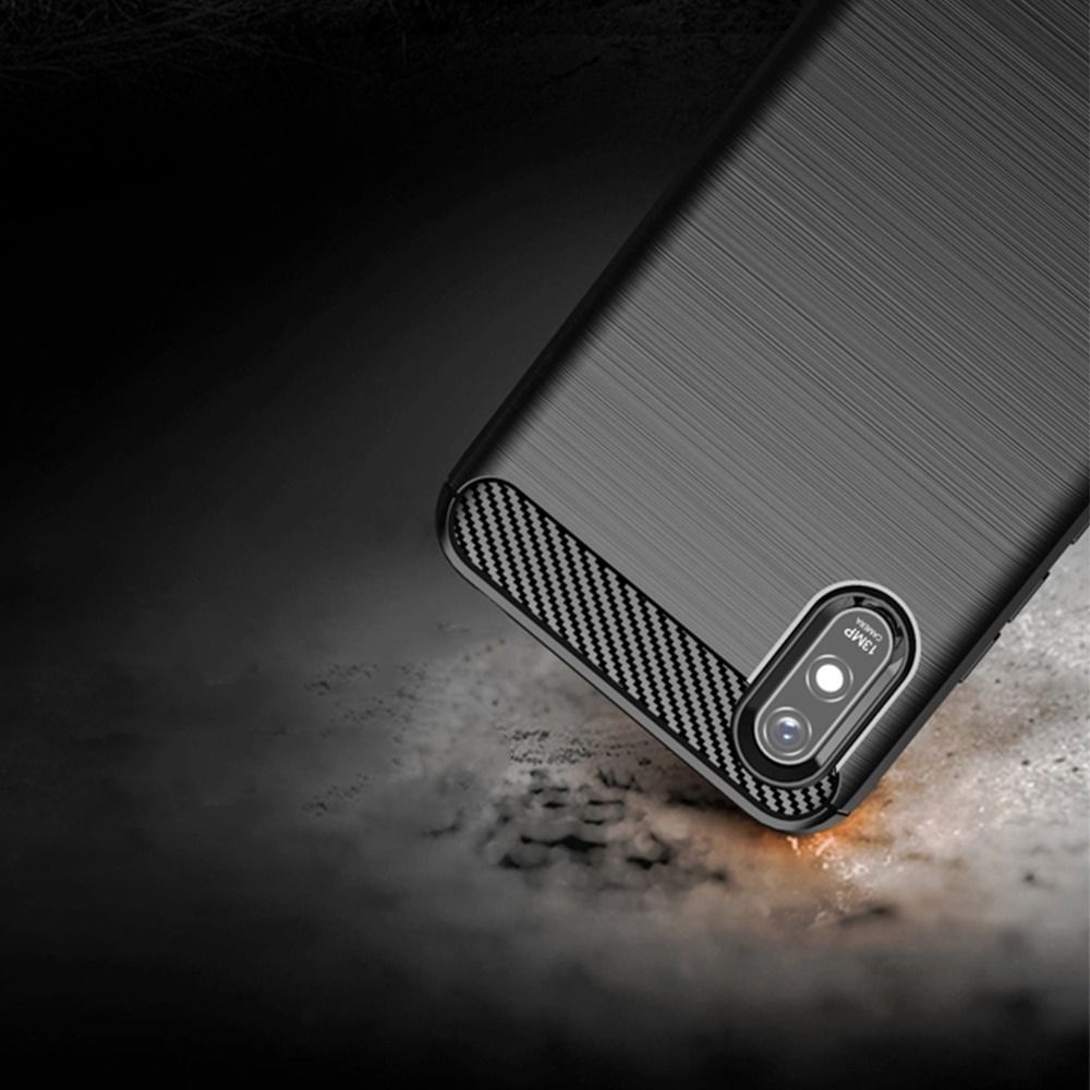 CARBON case for XIAOMI Redmi 9A / 9AT black