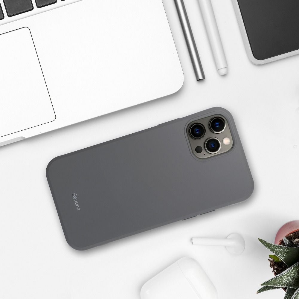 0c7c970dee37d55ef46f9db54a35c872 ROAR case COLORFUL JELLY for IPHONE 12 / 12 Pro grey