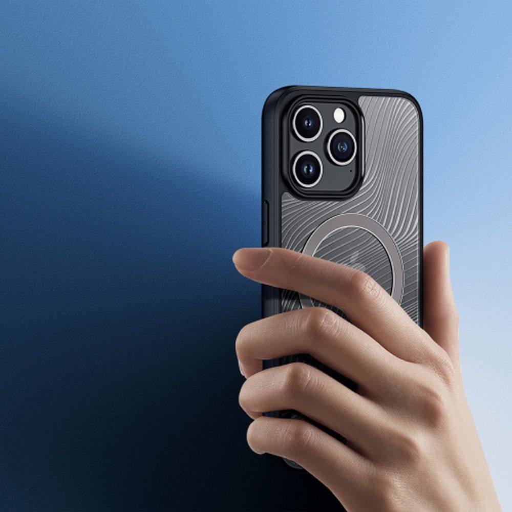DUX DUCIS case AIMO MAG compatible with MagSafe for IPHONE 15 Pro Max black