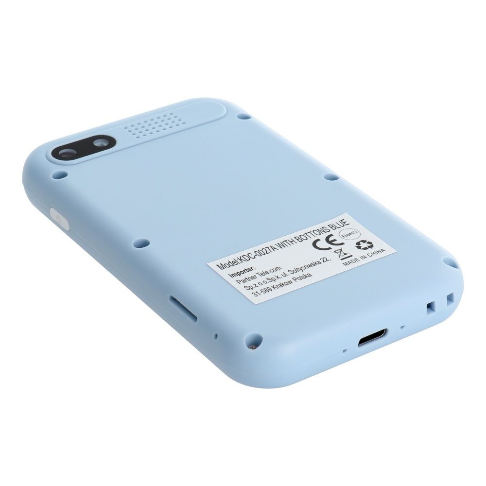 Gaming phone for kids with IPS display 2,4" with buttons KDC-0027A blue