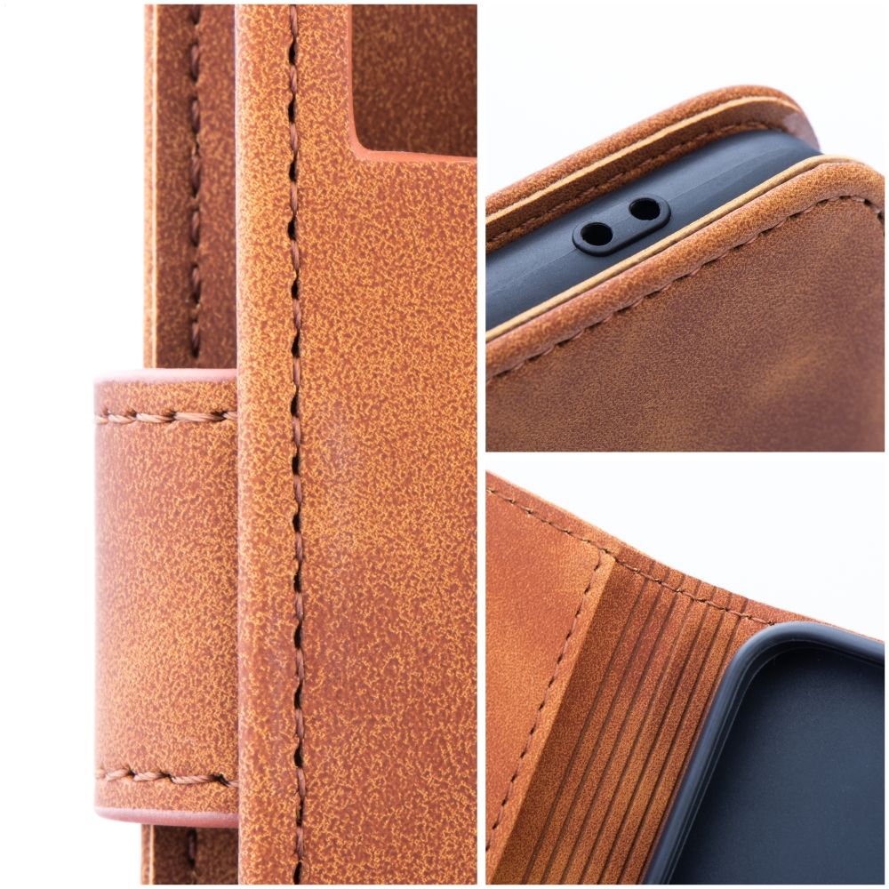 0cb3ed6a10c7fa07ab5ea5be8bcb249e TENDER Book Case for XIAOMI Redmi Note 13 Pro Plus 5G brown
