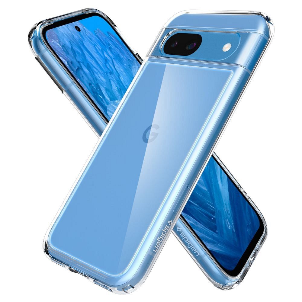 SPIGEN case ULTRA HYBRID for GOOGLE Pixel 8A crystal clear