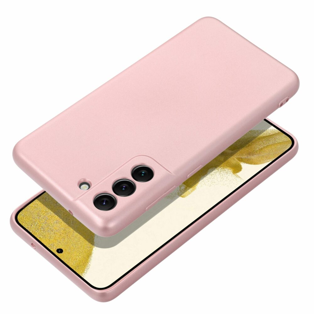 METALLIC Case for SAMSUNG S25 Edge pink