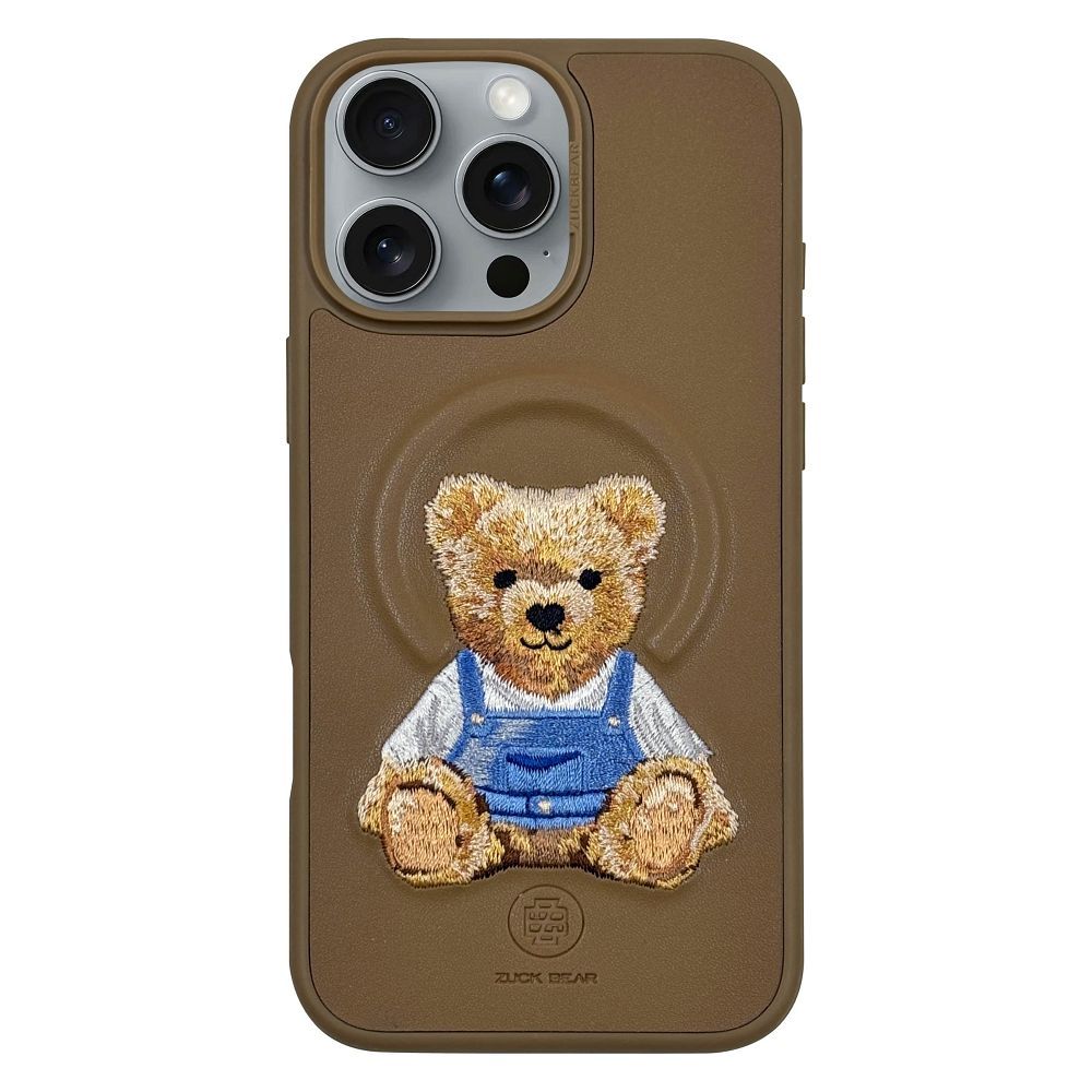 ZUCK BEAR case EVERLEY compatible with MagSafe 16 Pro champaign gold