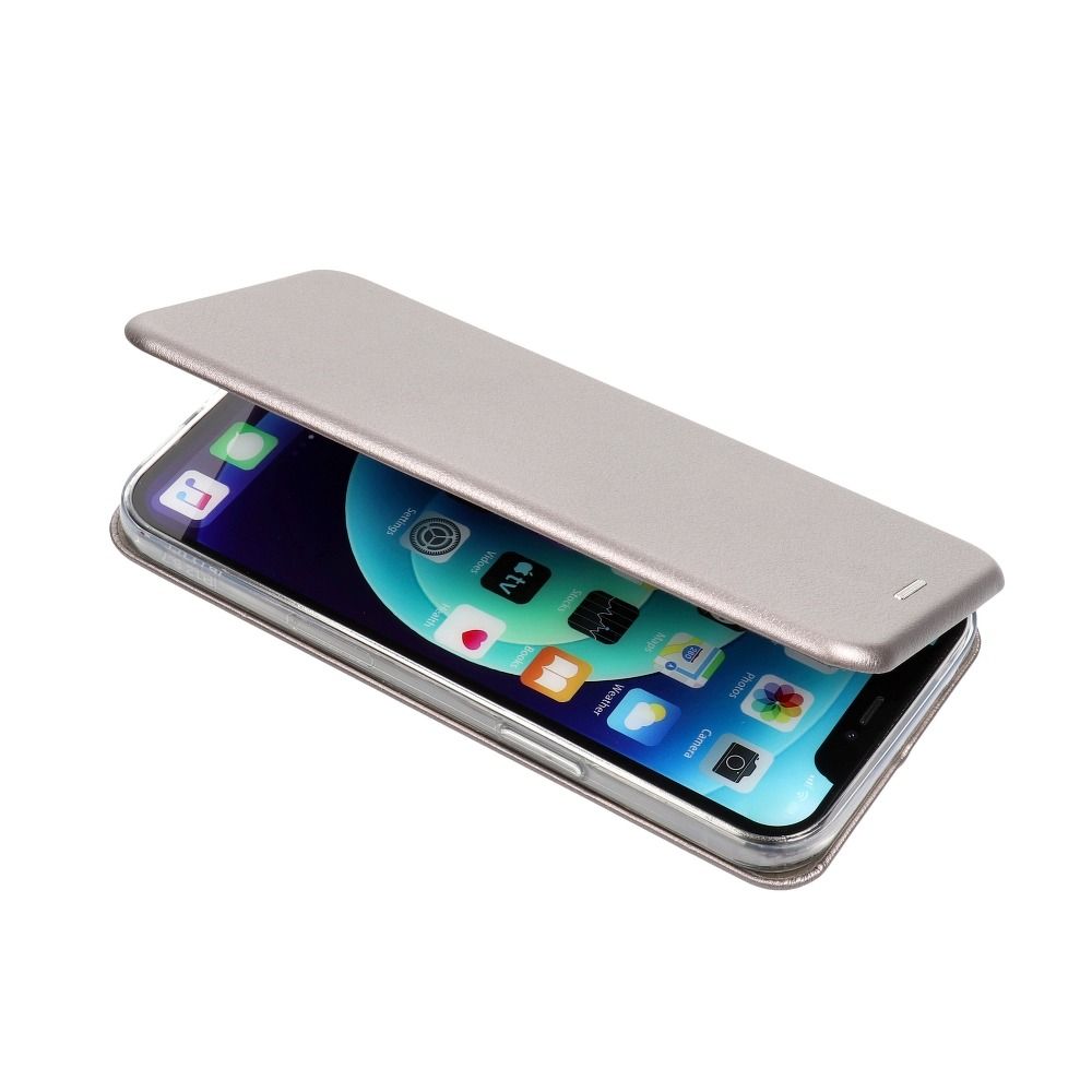 ELEGANCE book case for HUAWEI P Smart 2021 grey