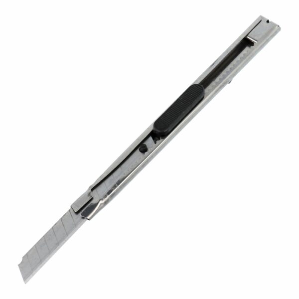 Upholstery knife with replaceable broken blade 9 mm RC-K-791 silver