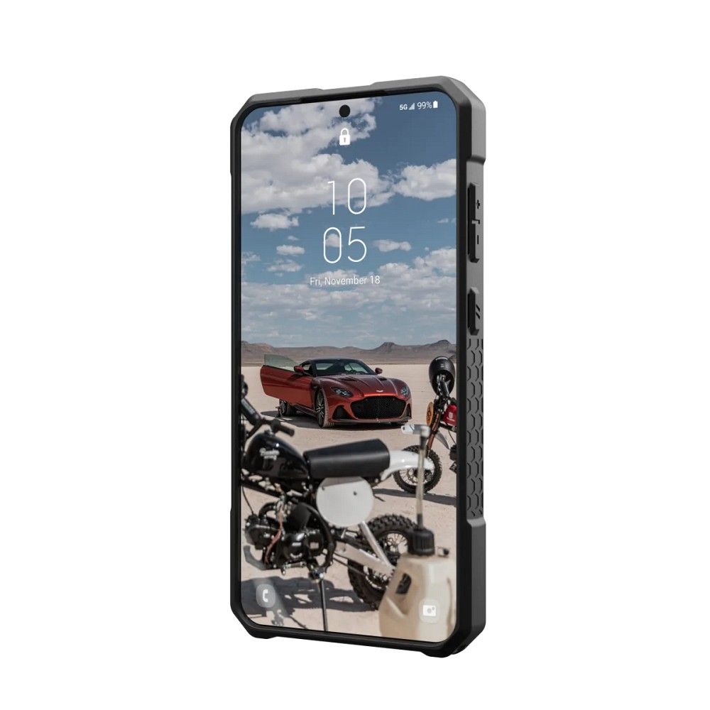 UAG Urban Armor Gear case MONARCH PRO with built-in magnet for SAMSUNG S24 Plus 5G carbon fiber