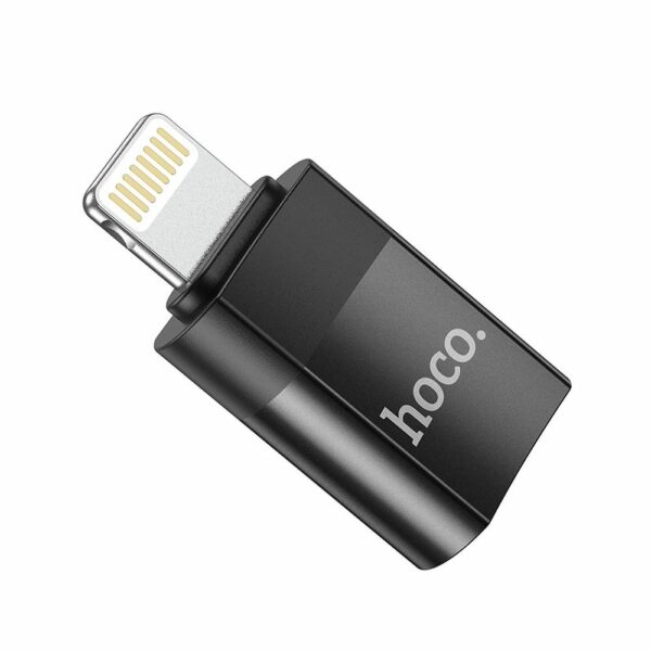 HOCO adaptor from Type C (female) to Lightning 8-pin UA17 black