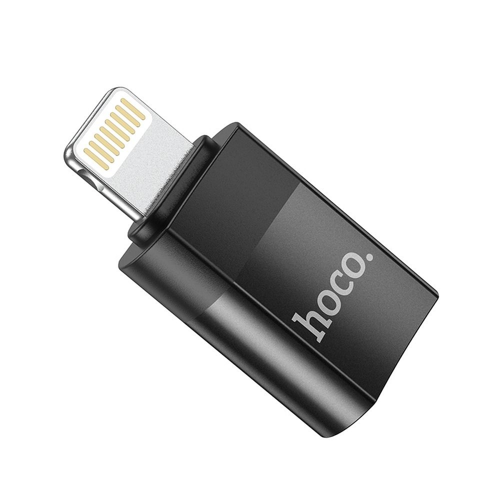 HOCO adaptor from Type C (female) to Lightning 8-pin UA17 black