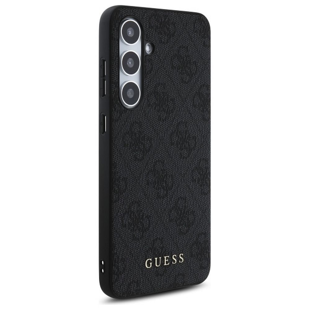 GUESS case for SAMSUNG S24 FE GUHCS24FEG4GFGR (HC PU 4G Metal Logo) grey