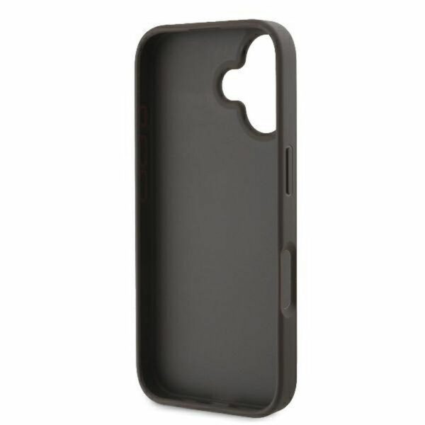 GUESS case for IPHONE 16 Plus GUHCP16M4GMGBR (4G PU Big Logo) brown