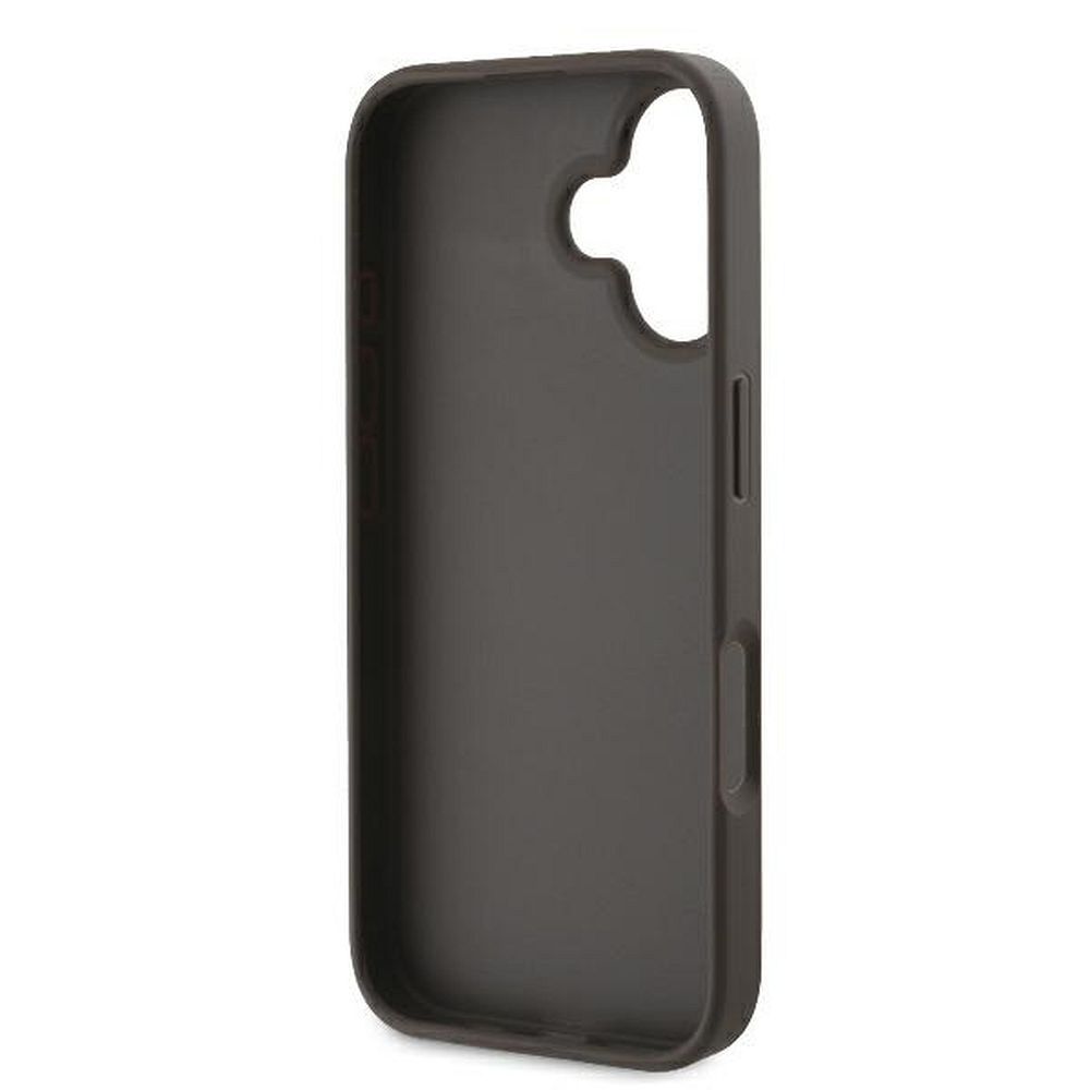 GUESS case for IPHONE 16 Plus GUHCP16M4GMGBR (4G PU Big Logo) brown
