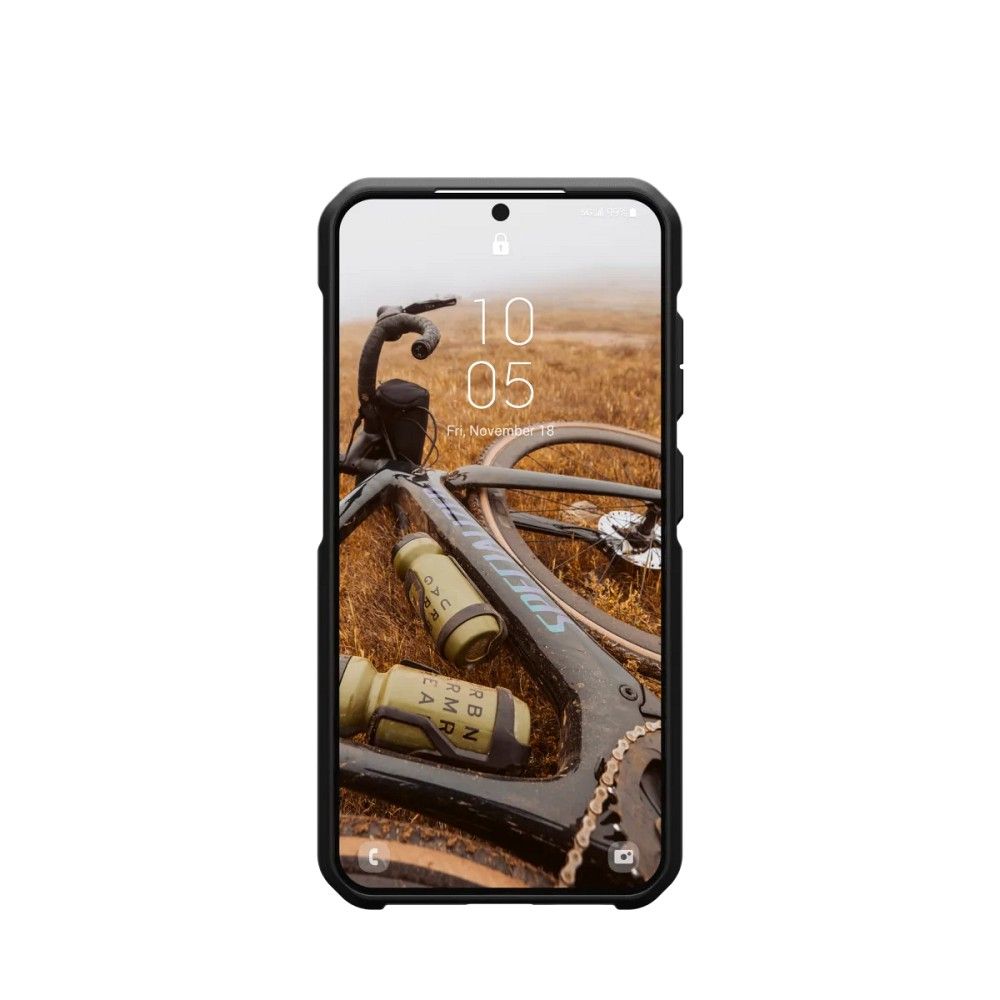 UAG Urban Armor Gear case METROPOLIS LT MAGNET with built-in magnet for SAMSUNG S24 5G kevlar black