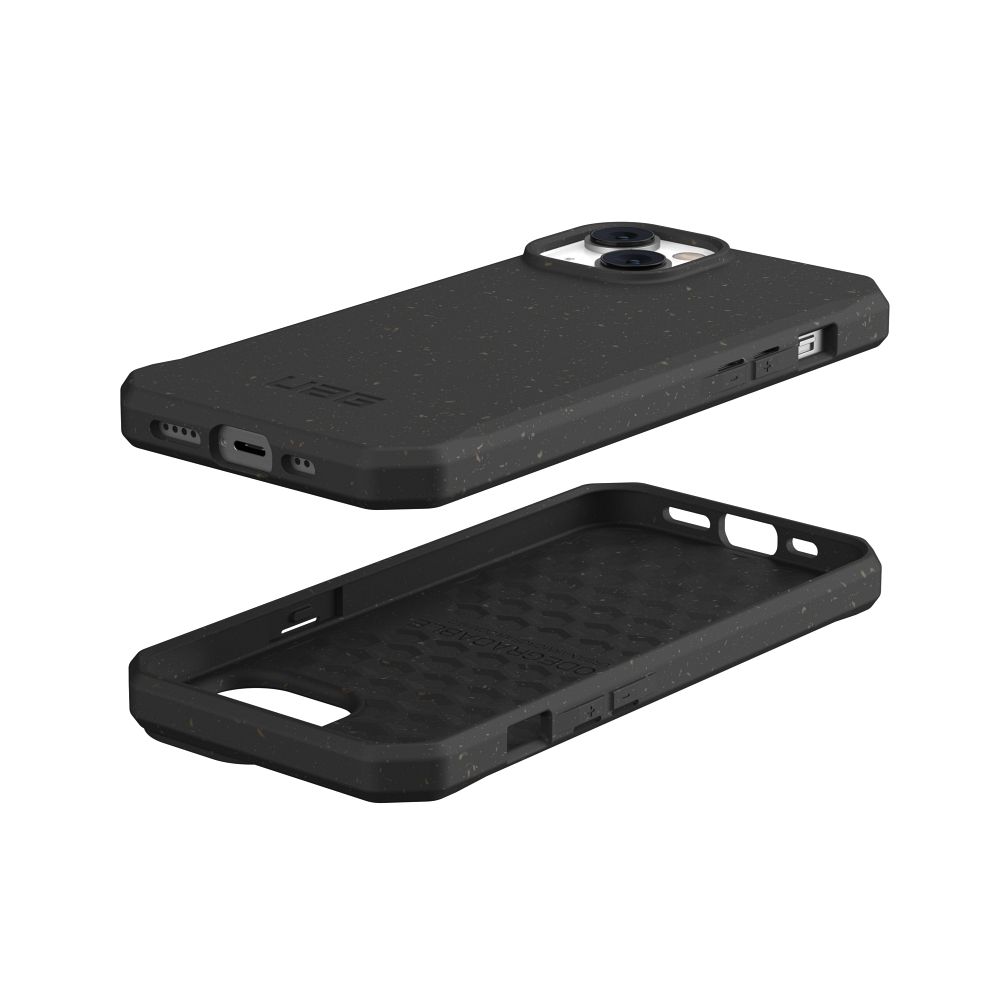 UAG Urban Armor Gear case BIODEGRADABLE OUTBACK for IPHONE 14 Plus black