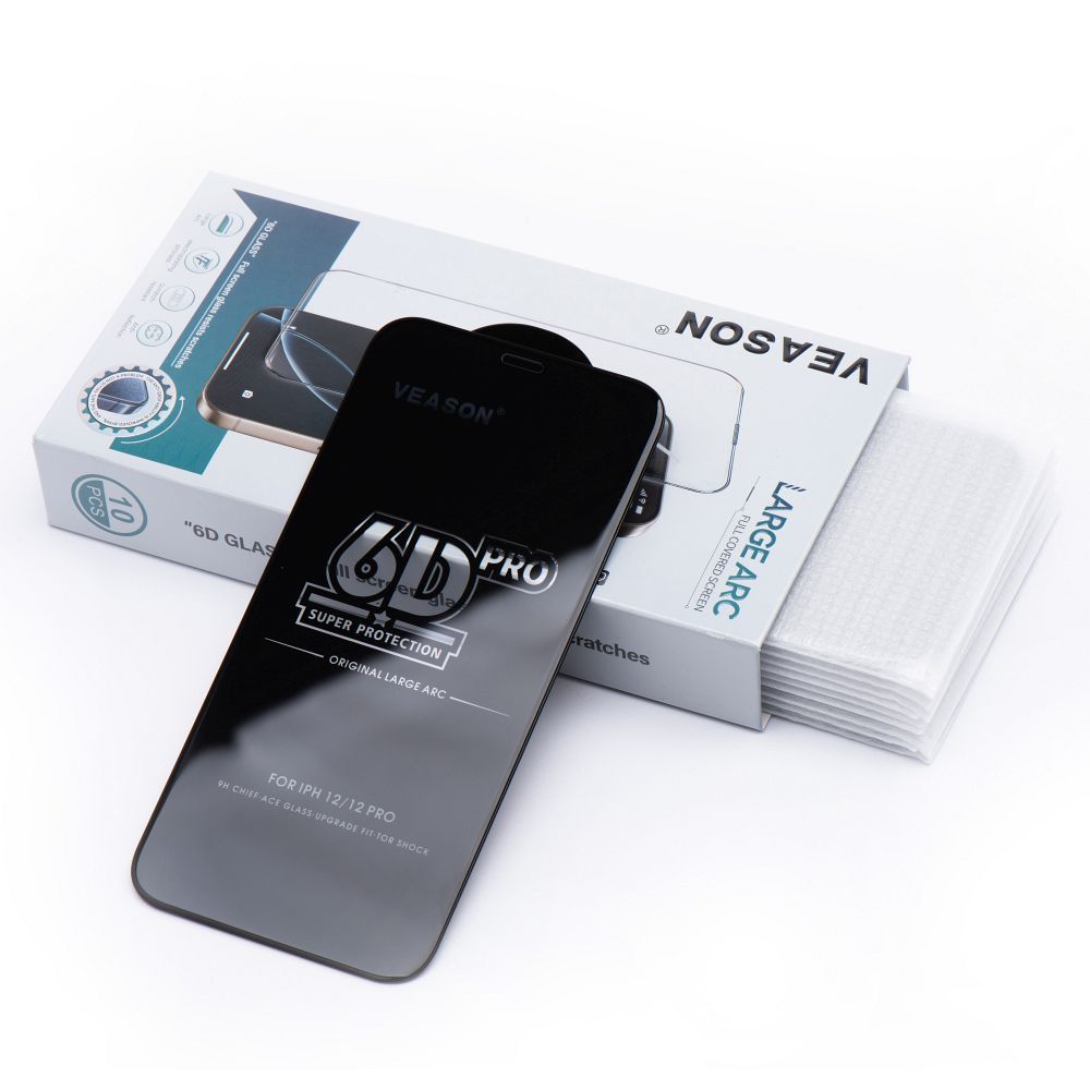 6D Pro Veason Glass (SET 10in1) - for Samsung Galaxy A14 4G / A14 5G black