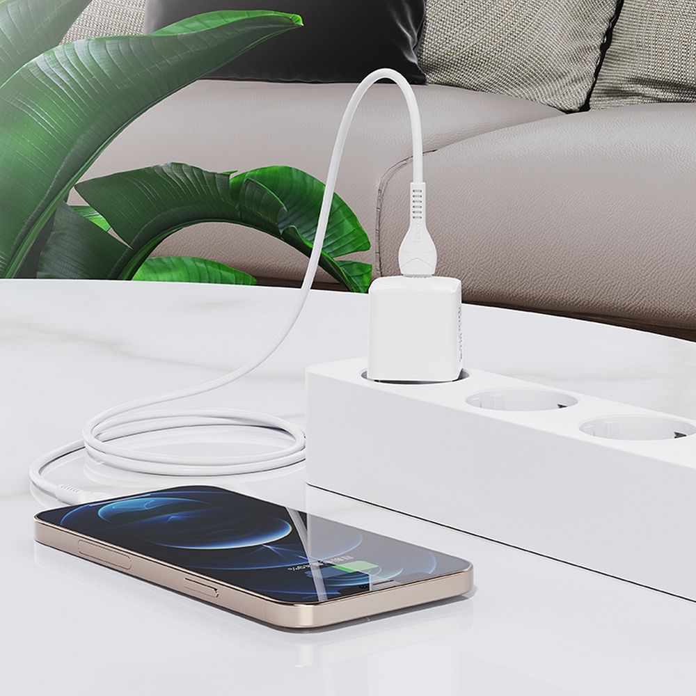 HOCO travel charger Type C PD 20W N10 white